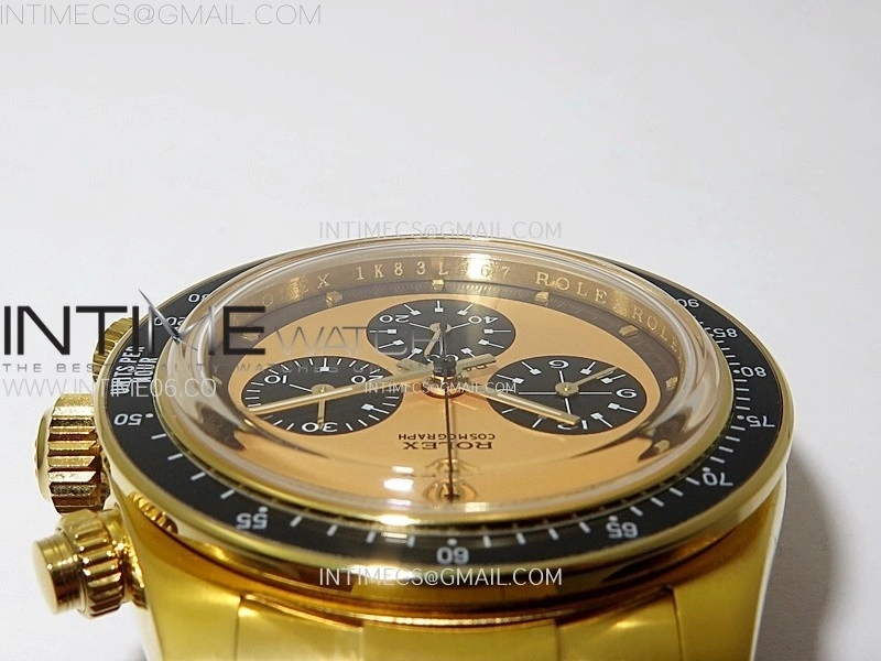 Daytona YG ADGF Best Edition YG Black Dial on YG Bracelet A7750