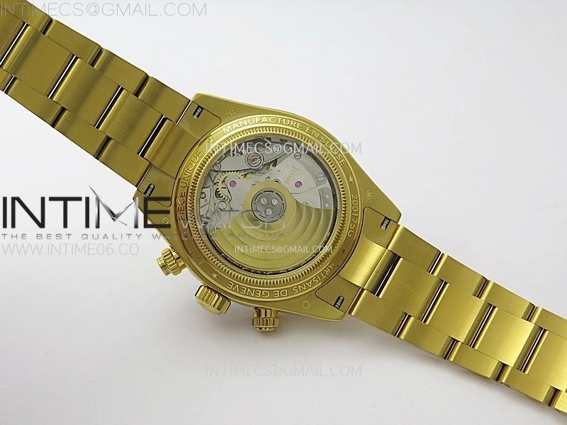 Daytona YG ADGF Best Edition YG Black Dial on YG Bracelet A7750