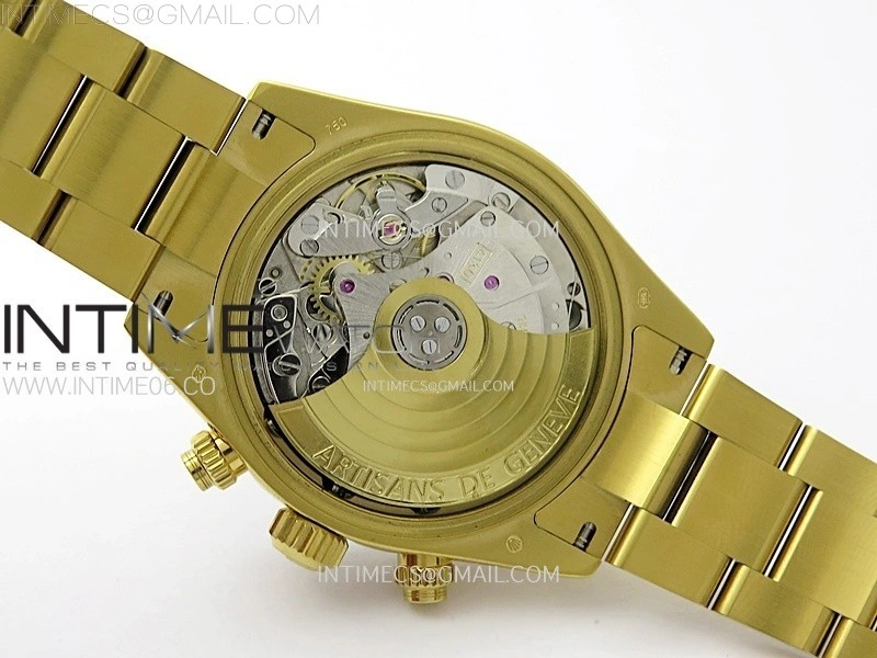 Daytona YG ADGF Best Edition YG Black Dial on YG Bracelet A7750