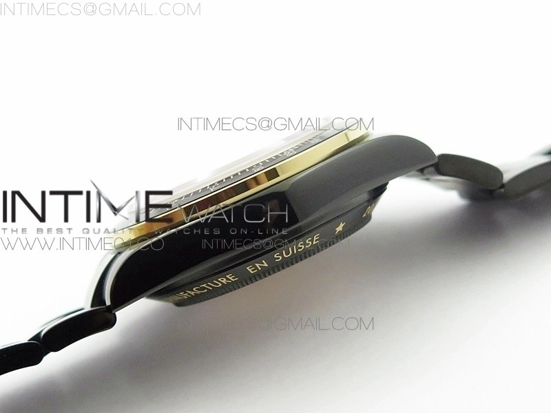 Daytona YG DLC BP Kravitz Best Edition Black Dial on SS Bracelet A4130