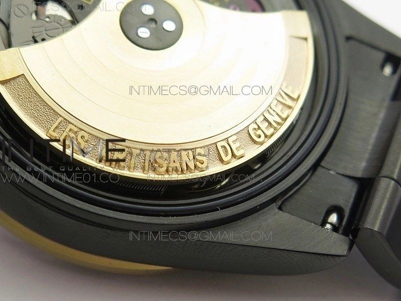 Daytona YG DLC BP Kravitz Best Edition Black Dial on SS Bracelet A4130