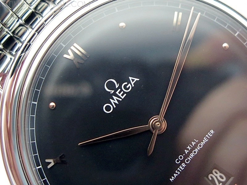 De Ville 40mm SS GTF 1:1 Best Edition Black Dial on SS Bracelet A8000