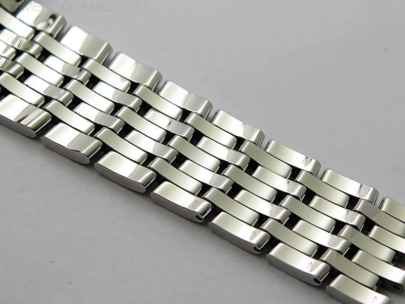 De Ville 40mm SS GTF 1:1 Best Edition Black Dial on SS Bracelet A8000