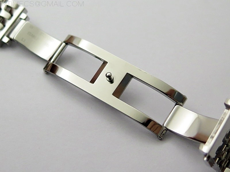 De Ville 40mm SS GTF 1:1 Best Edition Black Dial on SS Bracelet A8000