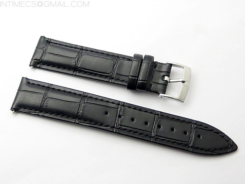 De Ville 40mm SS GTF 1:1 Best Edition Black Dial on SS Bracelet A8000