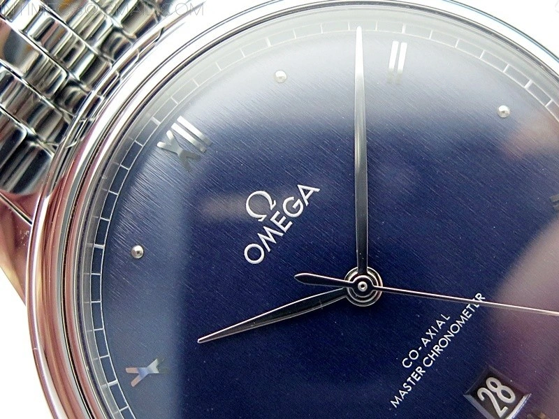 De Ville 40mm SS GTF 1:1 Best Edition Blue Dial on SS Bracelet A8000