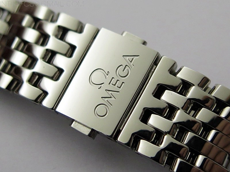 De Ville 40mm SS GTF 1:1 Best Edition Blue Dial on SS Bracelet A8000