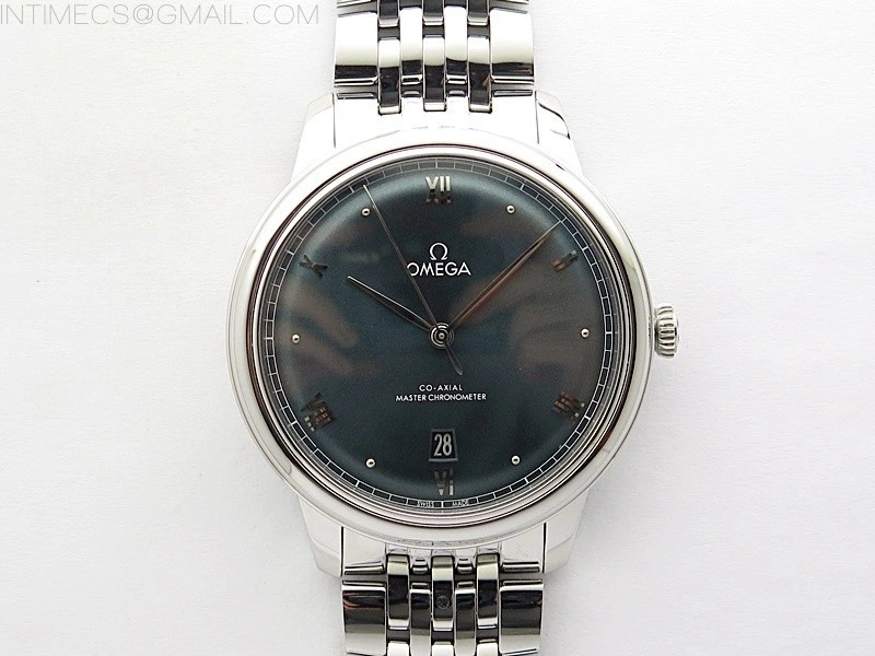 De Ville 40mm SS GTF 1:1 Best Edition Gray Dial on SS Bracelet A8000