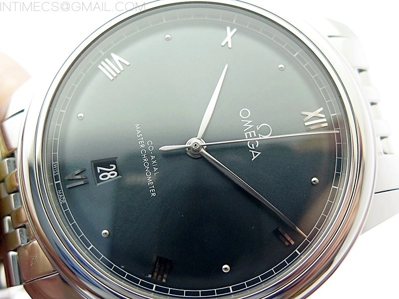 De Ville 40mm SS GTF 1:1 Best Edition Gray Dial on SS Bracelet A8000