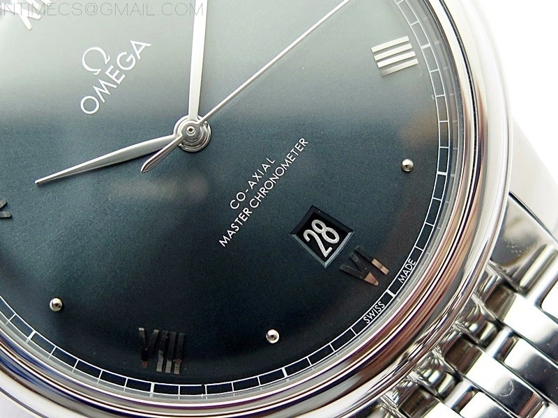 De Ville 40mm SS GTF 1:1 Best Edition Gray Dial on SS Bracelet A8000