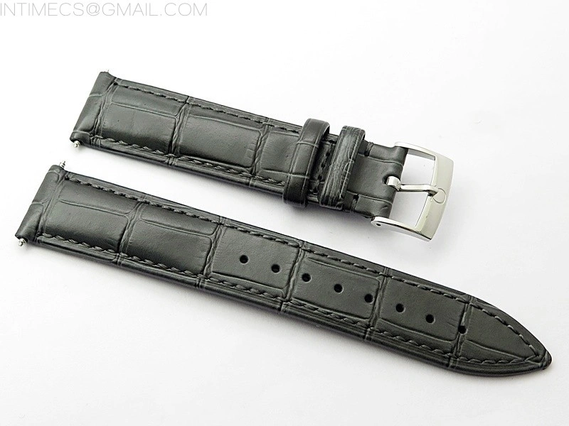 De Ville 40mm SS GTF 1:1 Best Edition Silver Dial RG Markers on SS Bracelet A8000