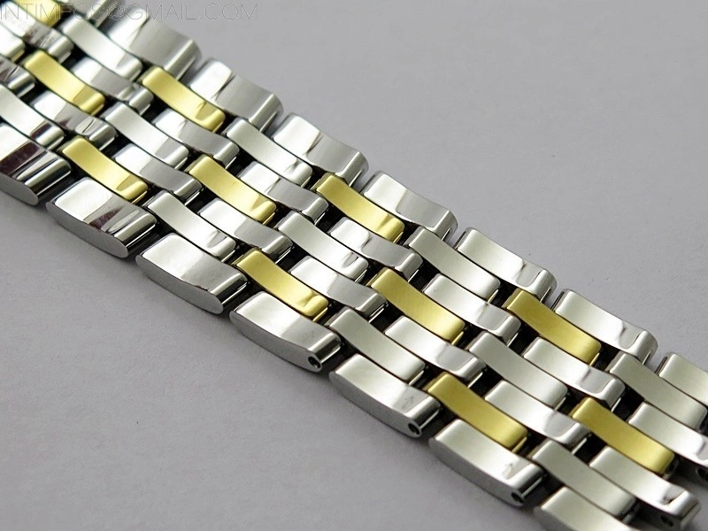 De Ville 40mm SS YG GTF 1:1 Best Edition Gold Dial on SS YG Bracelet A8000