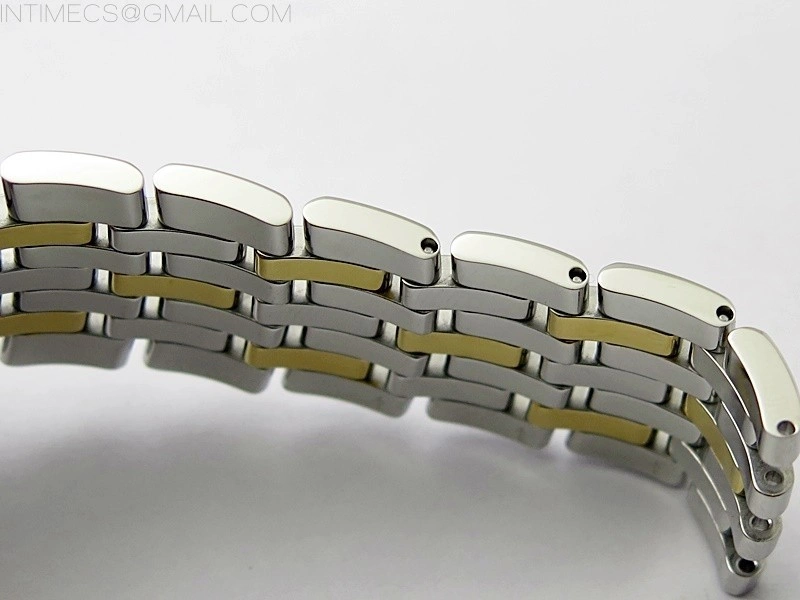 De Ville 40mm SS YG GTF 1:1 Best Edition Gold Dial on SS YG Bracelet A8000