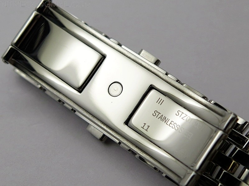 De Ville 40mm SS YG GTF 1:1 Best Edition White Dial on SS YG Bracelet A8000