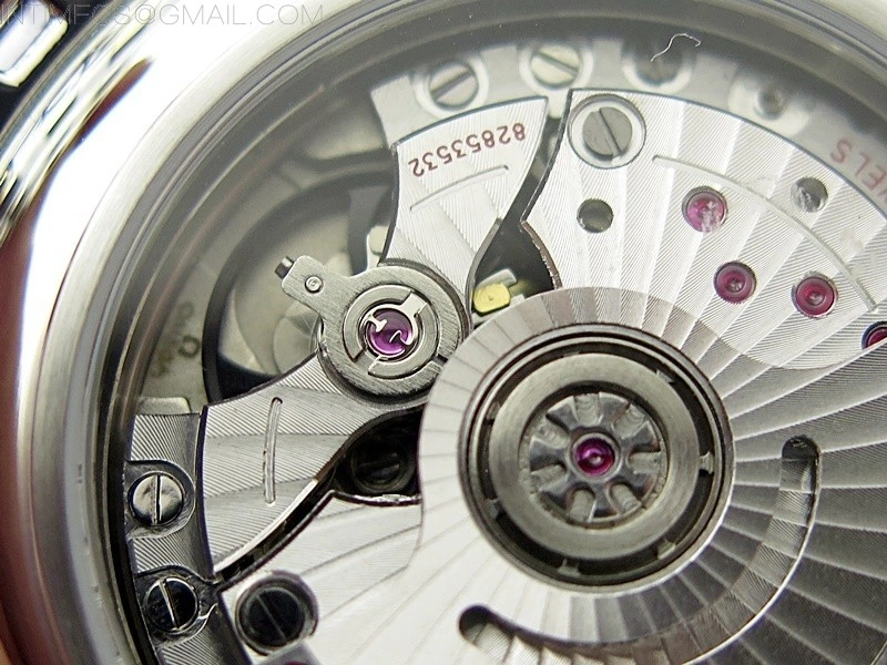 De Ville 40mm SS YG GTF 1:1 Best Edition White Dial on SS YG Bracelet A8000