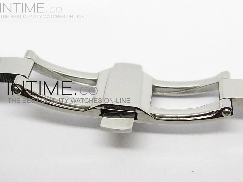 De Ville Lady SS Blue Textured Dial Diamonds Bezel on SS Bracelet SEIKO NH05A