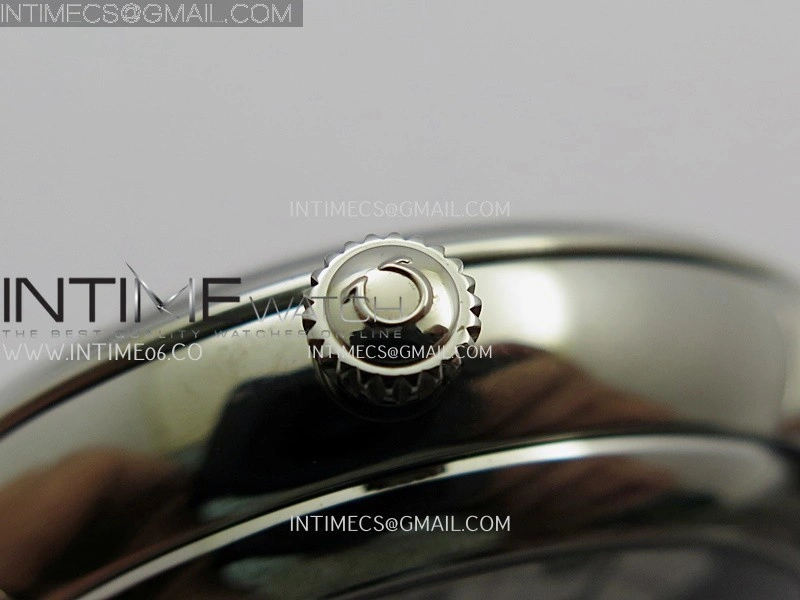 De Ville Prestige 34mm SS VSF 1:1 Best Edition Blue Dial On SS Bracelet A8000