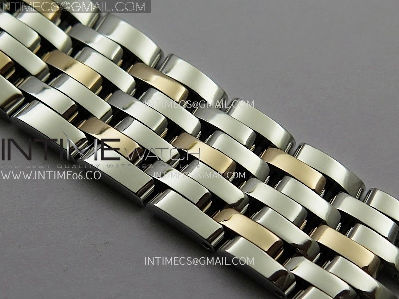 De Ville Prestige 34mm SS RG VSF 1:1 Best Edition Black Dial On SS Bracelet A8000