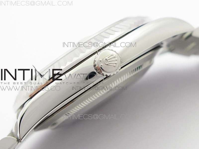 Day-Date 40mm 228239 BP New Dial Version 904 SS Silver T Crystal Markers Dial on SS President Bracelet A2836