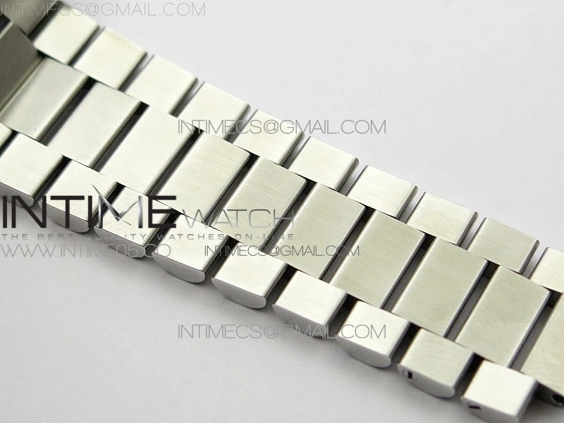Day-Date 40mm 228239 BP New Dial Version 904 SS Silver T Crystal Markers Dial on SS President Bracelet A2836