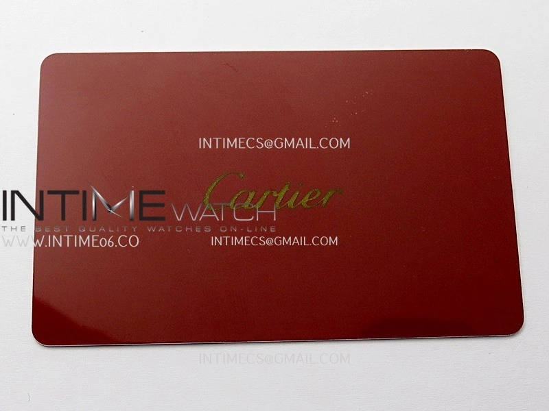Tank WSTA0016 19mm RG Diamond Bezel 8848F Best Edition Silver Dial On Brown Leather Strap Ronda Quartz