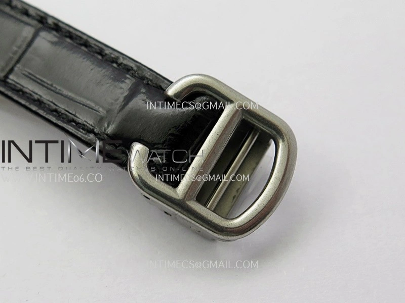 Tank WSTA0016 19mm SS Diamond Bezel 8848F Best Edition Silver Dial on Black Leather Strap Ronda Quartz