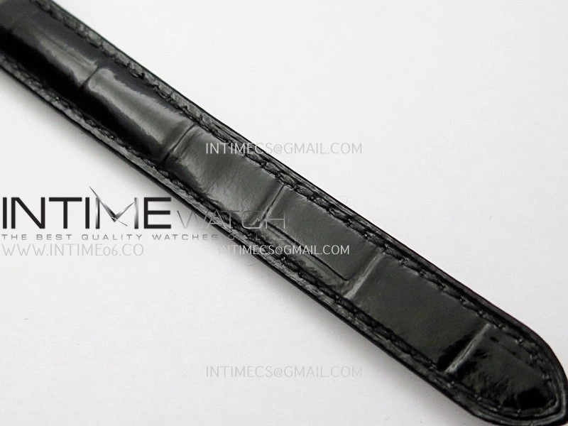 Tank WSTA0016 19mm SS Diamond Bezel 8848F Best Edition Silver Dial on Black Leather Strap Ronda Quartz