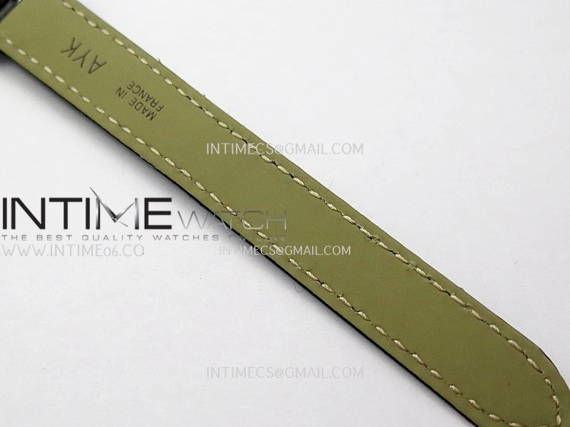 Tank WSTA0016 19mm SS Diamond Bezel 8848F Best Edition Silver Dial on Black Leather Strap Ronda Quartz