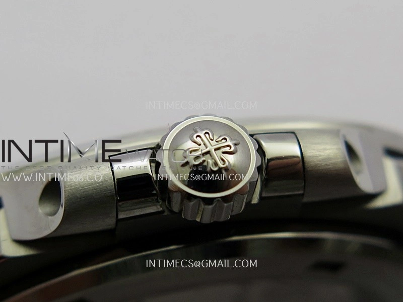 Nautilus 5711 T Diamond Bezel DDF 1:1 Best Edition Black Dial On SS Bracelet Super Clone DD26-330