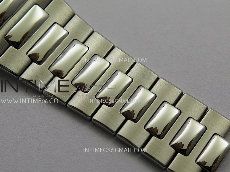 Nautilus 5711 T Diamond Bezel DDF 1:1 Best Edition Black Dial On SS Bracelet Super Clone DD26-330