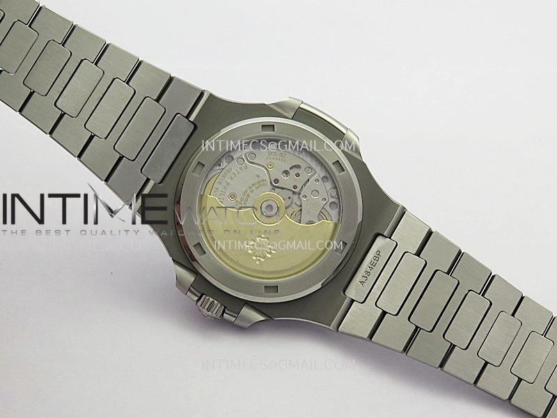 Nautilus 5711 T Diamond Bezel DDF 1:1 Best Edition Black Dial On SS Bracelet Super Clone DD26-330