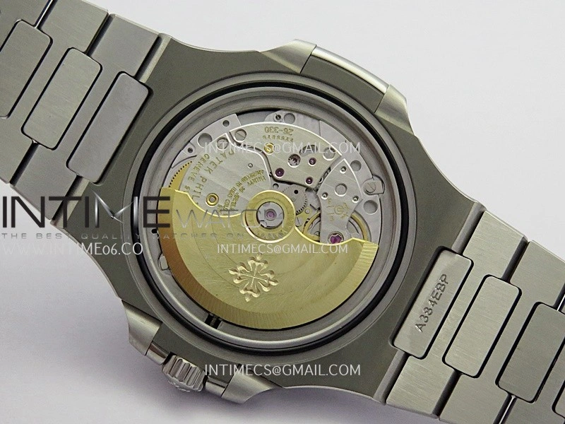 Nautilus 5711 T Diamond Bezel DDF 1:1 Best Edition Black Dial On SS Bracelet Super Clone DD26-330