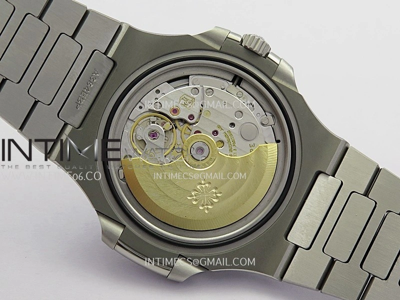 Nautilus 5711 T Diamond Bezel DDF 1:1 Best Edition Black Dial On SS Bracelet Super Clone DD26-330