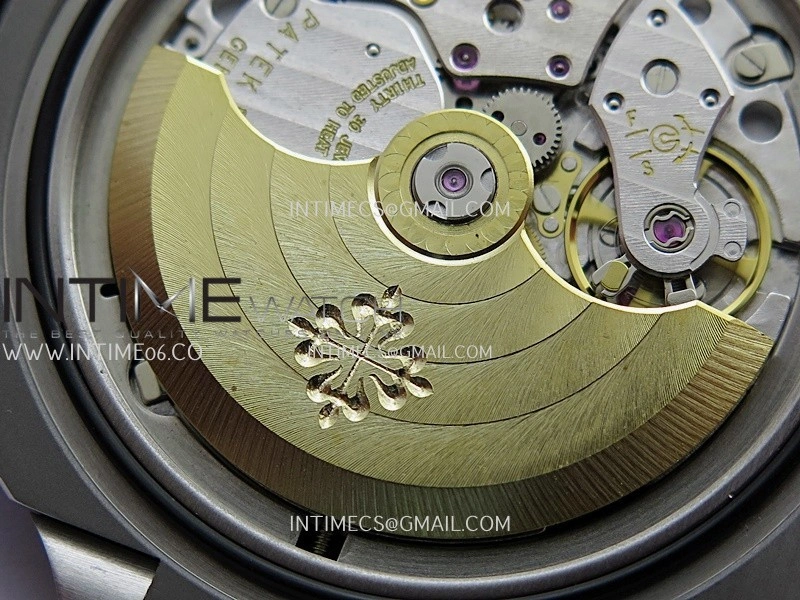 Nautilus 5711 T Diamond Bezel DDF 1:1 Best Edition Black Dial On SS Bracelet Super Clone DD26-330