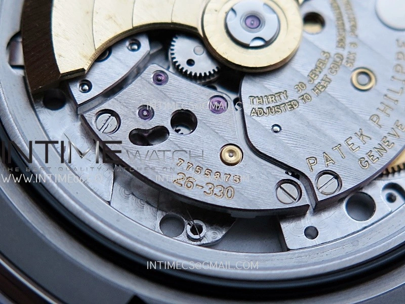 Nautilus 5711 T Diamond Bezel DDF 1:1 Best Edition Black Dial On SS Bracelet Super Clone DD26-330