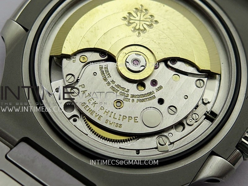 Nautilus 5711 T Diamond Bezel DDF 1:1 Best Edition Black Dial On SS Bracelet Super Clone DD26-330