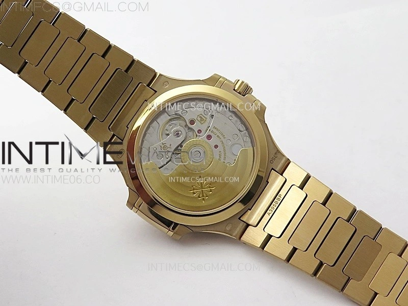 Nautilus 7118 New Version Ladies Diamonds Bezel RG PPF 1:1 Best Edition White Dial on RG Bracelet A324 Super Clone