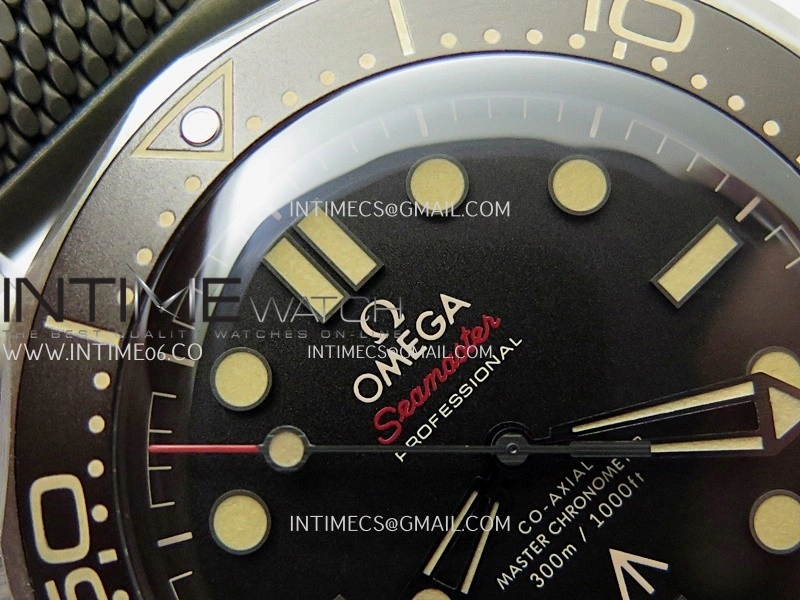 Seamaster 300 "No Time to Die" Titanium V7 VSF 1:1 Best Edition On Titanium Mesh Bracelet SA8806 Super Clone
