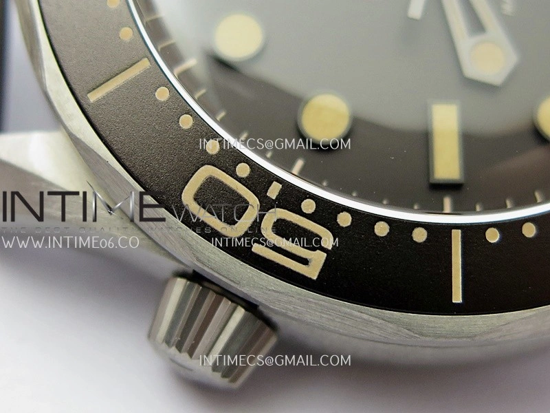 Seamaster 300 "No Time to Die" Titanium V7 VSF 1:1 Best Edition On Titanium Mesh Bracelet SA8806 Super Clone