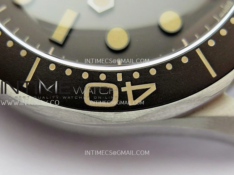Seamaster 300 "No Time to Die" Titanium V7 VSF 1:1 Best Edition On Titanium Mesh Bracelet SA8806 Super Clone
