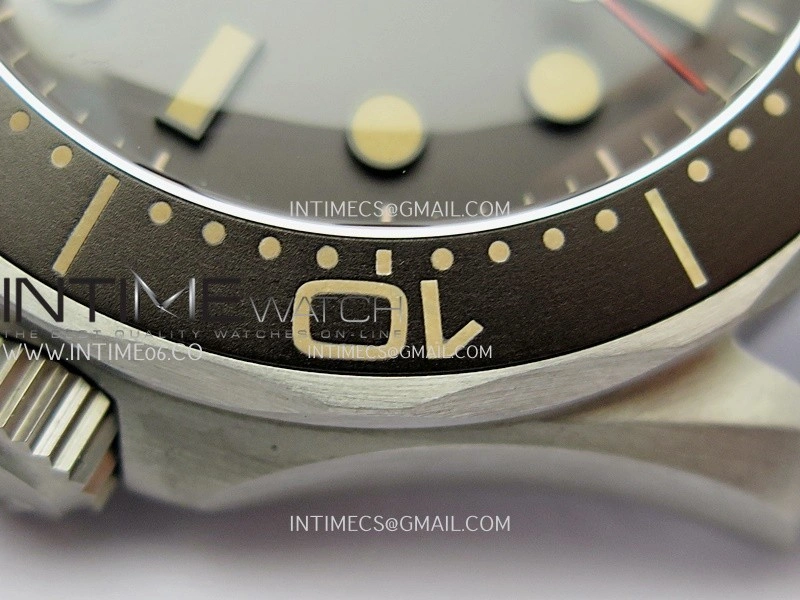 Seamaster 300 "No Time to Die" Titanium V7 VSF 1:1 Best Edition On Titanium Mesh Bracelet SA8806 Super Clone