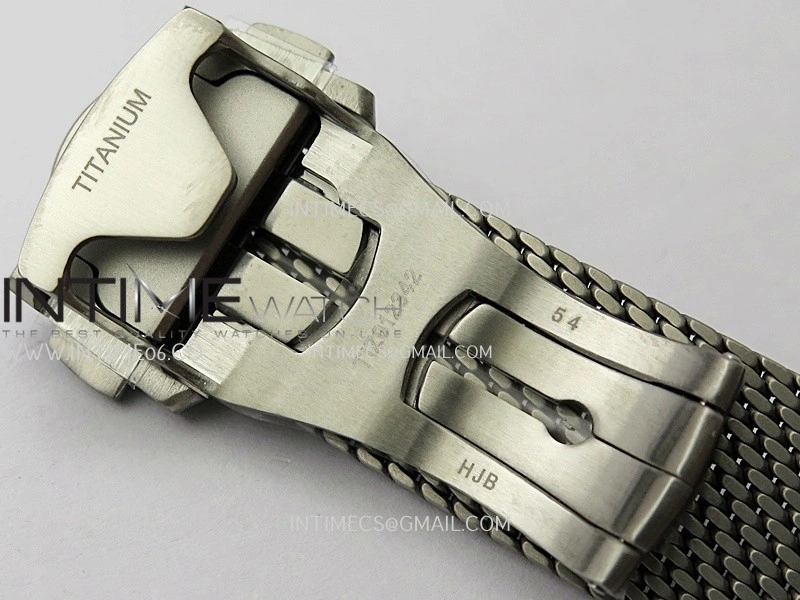 Seamaster 300 "No Time to Die" Titanium V7 VSF 1:1 Best Edition On Titanium Mesh Bracelet SA8806 Super Clone