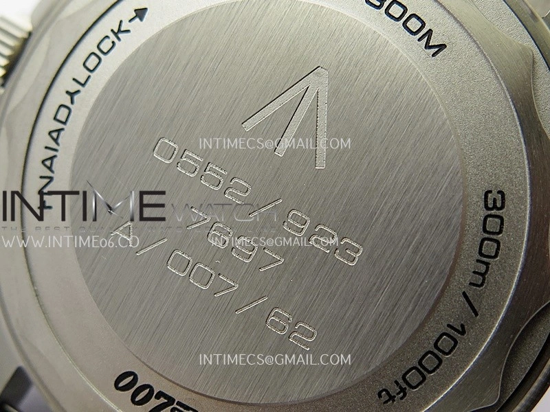Seamaster 300 "No Time to Die" Titanium V7 VSF 1:1 Best Edition On Titanium Mesh Bracelet SA8806 Super Clone