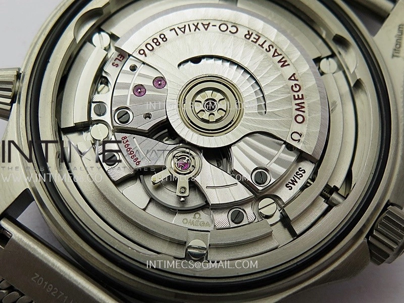 Seamaster 300 "No Time to Die" Titanium V7 VSF 1:1 Best Edition On Titanium Mesh Bracelet SA8806 Super Clone