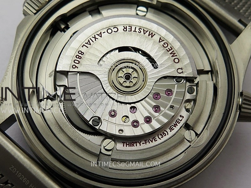Seamaster 300 "No Time to Die" Titanium V7 VSF 1:1 Best Edition On Titanium Mesh Bracelet SA8806 Super Clone