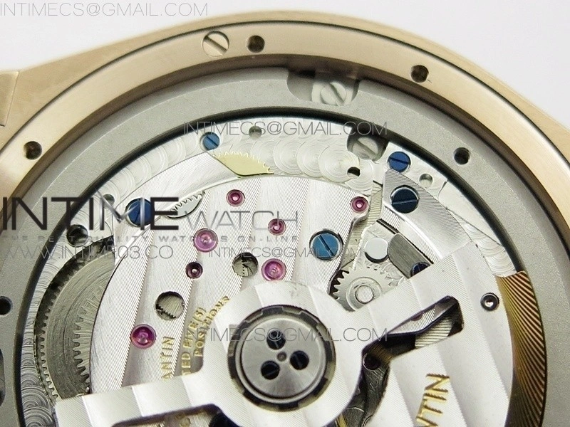 Overseas Dual Time Power Reserve RG TWA Best Edition Blue Dial on Blue Rubber Strap A1222