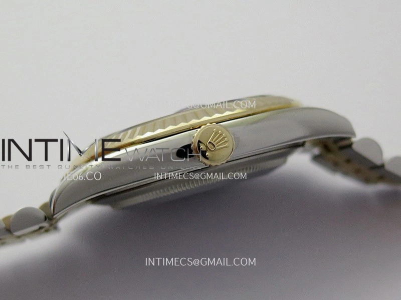 DateJust 41mm 126333 Wrapped SS YG 3EF 1:1 Best Edition Gray Dial Roman Marker on Wrapped SS YG Jubilee Bracelet A3235