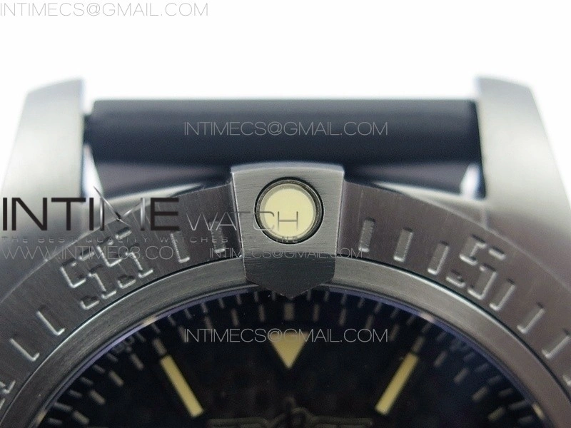 AVENGER BLACKBIRD V17311 Ti DLC 1:1 Best Edition Black CF Dial on Nylon Strap A2824