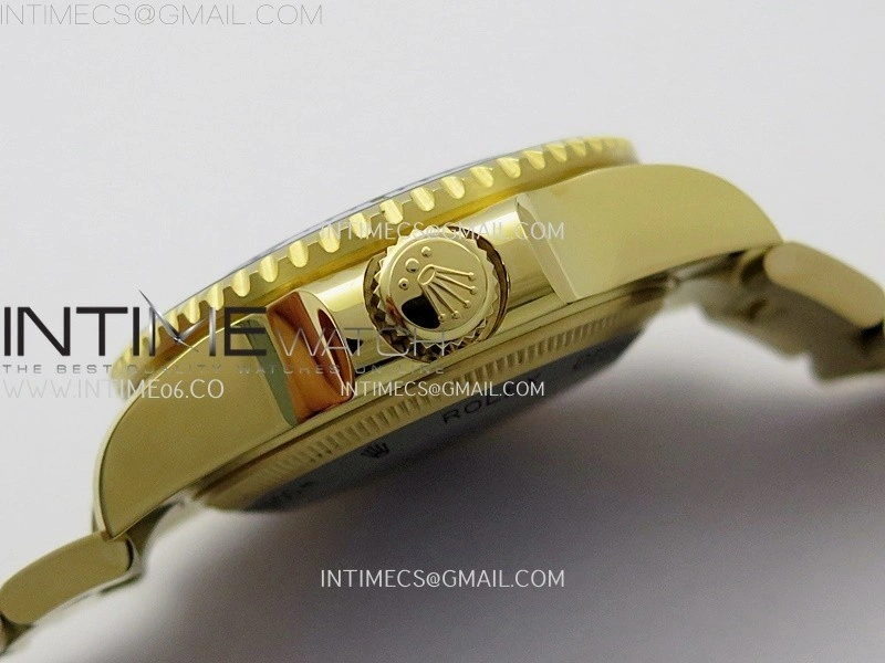 Sea-Dweller DEEPSEA 136668LB "D-BLUE" YG 3EF Best Edition Blue Dial On RG Oyster Bracelet VR3235