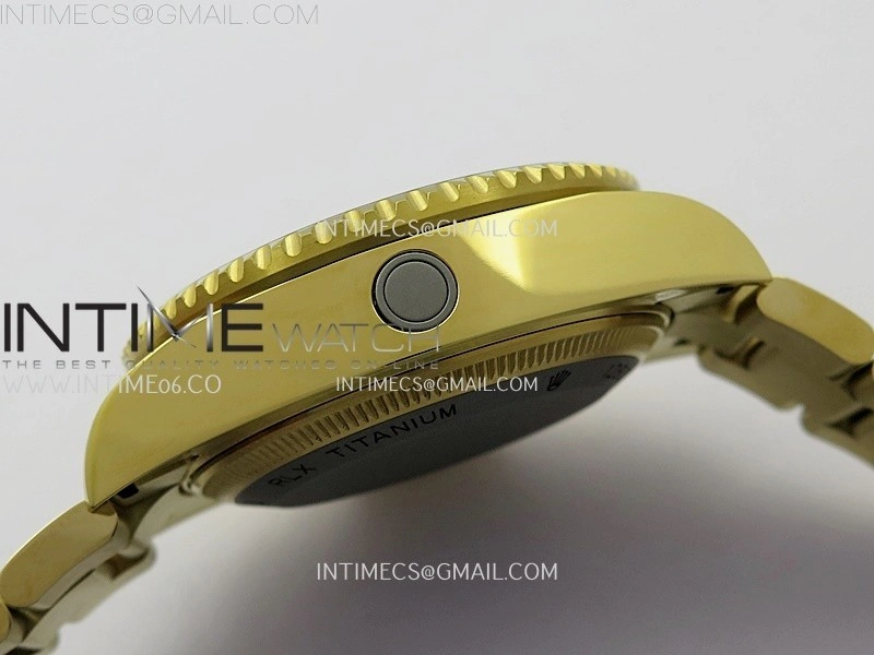 Sea-Dweller DEEPSEA 136668LB "D-BLUE" YG 3EF Best Edition Blue Dial On RG Oyster Bracelet VR3235